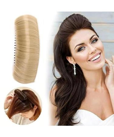 Invisible fluf-fy Hair Pad Hair Bun Invisible Hair Clip Comb In Forehead Raising Hair Bun Natural Hair Bump Clip For Volume Heighten Hair For Girls Long And Short Hair