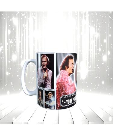 Diamond The-Jazz-Singer Celebrity Icon Personalised Mug with Choice of Sweets Gift Neil - Buy Online on GoSupps.com