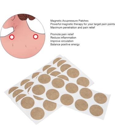 50 Magnetic Acupressure Plasters for Pain Relief | Muscle & Joint Therapy Stickers | Acupuncture Tools for Shoulder & Neck - Buy Online on GoSupps.com