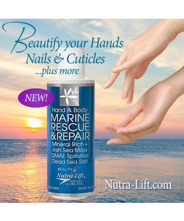 Nutra-Lift MARINE RESCUE hand & body with Irish Sea Moss 4 oz - Buy Online on GoSupps.com