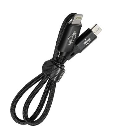 Wheeloo Ebike charging cable for iPhone 14 and older I for all bicycle computers for example.Bosch Yamaha impulses BH BH BIKES E-BIKE DIFFLAY I MICRO USB on Lightning connector I micro USB cable with OTG function normal connector