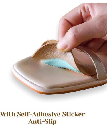 CB 4-Pair Soft Leather Metatarsal Pads for Foot Pain Relief | Ball-of-Foot Cushions Inserts for Men Women & Kids - 3mm & 6mm Thick - Buy Online on GoSupps.com