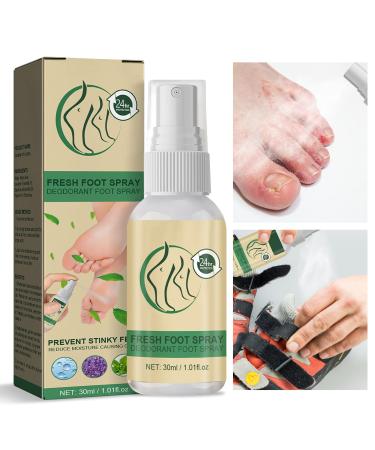 Shoes Deodorant and Foot Spray Eliminate Foot Odor Spray Experts Quickly Take Effect Keep Fresh&Dry for a Long Time Used for Foot and Shoes