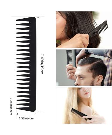 Boar Bristle Hair Brush Comb Set for Curly Thick Hair - Bamboo Paddle Detangler for Women, Men, Kids - Natural Wood Color - Buy Online on GoSupps.com