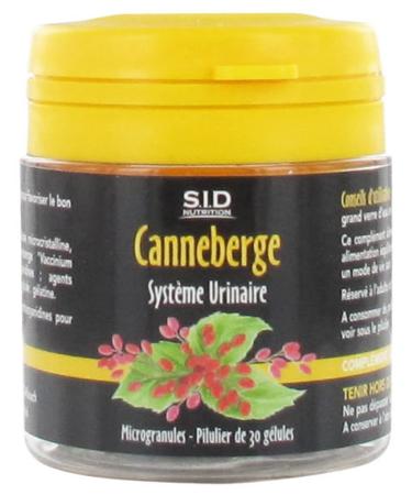 S.I.D Nutrition Syst me Urinaire Canneberge 30 G lules