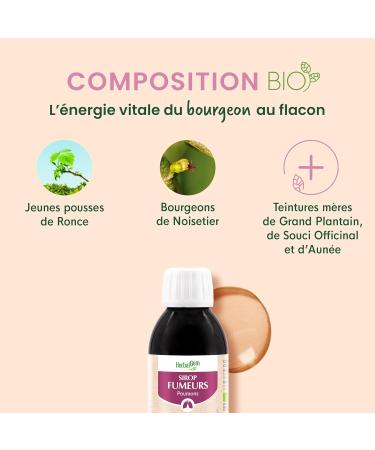 HerbalGem Organic Smoking Syrup for Smoker's Breathing Well-Being 250 ml + Throat Gums for Smokers 45GR - Buy Online on GoSupps.com