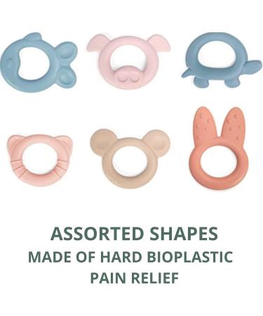 Dantoy Bei ring Baby Toys & Teether - Eco-Friendly Bioplastic Dental Aid from Denmark (Koralle/Beige) - Buy Online on GoSupps.com