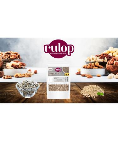 Rulop Sunflower Seed Kernels - 1kg - Naturally Vegan and Gluten Free Approved for Cooking Baking and Healthy Snacks - Buy Online on GoSupps.com