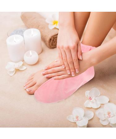 Housoutil 3 Pairs Wax Warm Foot Cover Beauty Wax Paraffin Heated Accessories Heated Gloves Paraffin Wax Foot Wraps Spa Gloves Spa Heater Insulation Cotton Keep Warm Plush 28X20X0.9CMx3pcs Pinkx3pcs - Buy Online on GoSupps.com