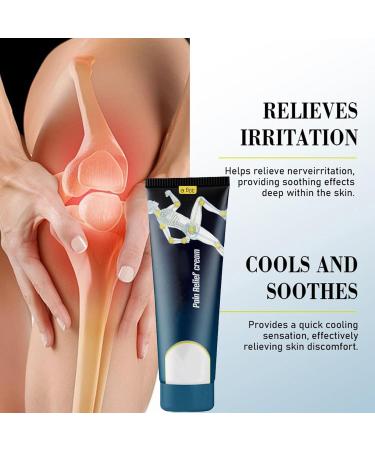 Cr me De Soins Des Genoux 30g Relaxation Post-Entra nement | Gel Massage pour Articles et Muscles | pour Coudes Pieds Jambes Poignets Dos paule Hommes Femmes Adultes Personnes - Buy Online on GoSupps.com