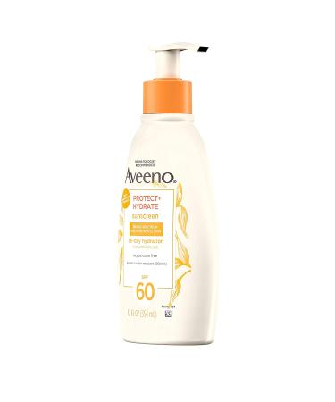 Buy Aveeno Protect + Hydrate Sunscreen SPF 60 - 12 fl oz (354 ml) | Ultimate Sun Protection - Buy Online on GoSupps.com