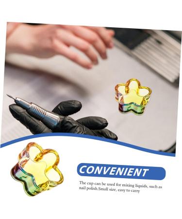 Beatifufu Nail Art Crystal Cup Nail Art Tools Professional Nail Dish Nail Art Dish Bowl Nail Art Accessories Nail Dish Cups Manicure Nail Dish Acrylic Nail Supplies Nails Dish Glass - Buy Online on GoSupps.com