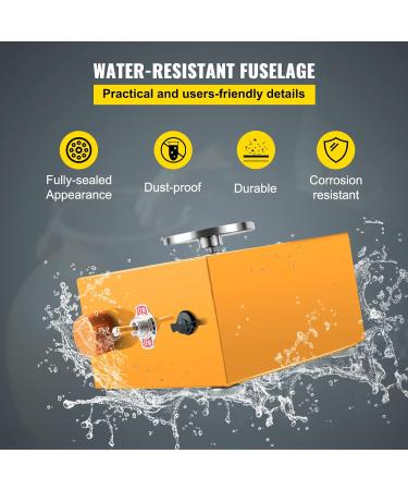 VEVOR 30W Ceramic Wheel Clay Machine | Adjustable Speed Electric Sculpting Kit with Turntables Trays and Tools for Art Craft | Home DIY Yellow - Buy Online on GoSupps.com