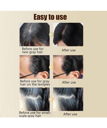Stick De Teinture Capillaire Imperm able Et En Sueur Camouflage Cheveux Blancs Peigne Colorant Temporaire Imperm able R sistant Pour Les Cheveux Et Les Racines Black - Buy Online on GoSupps.com