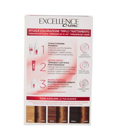 EXCELLANCE N.6 Biondo Scuro - Premium Hair Dye for Rich Dark Blonde Color | International Shipping Available - Buy Online on GoSupps.com