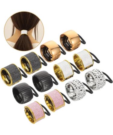 Beavorty 6 Sets metal ponytail holder ponytail holder cuff Womens hair Cuff Wrap metal hair ties circle mental hair ties circle ponytail holder hair ponytail Hair Band Miss Fashion hairpin - Buy Online on GoSupps.com