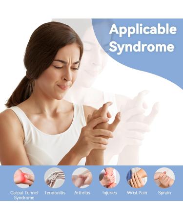 Wrist Brace for Carpal Tunnel Relief - Adjustable Support for Tendonitis Arthritis & Injuries | Left & Right Hand - Buy Online on GoSupps.com