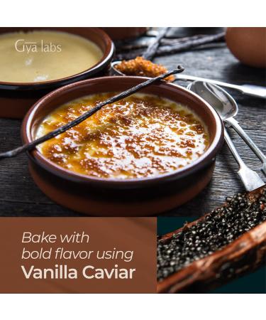 Tahitian Vanilla Beans Grade A+ - Fresh 5-7 Pods for Extract, Baking & Cooking - Gya Labs 1.2oz - Buy Online on GoSupps.com