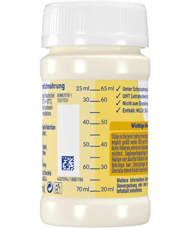 BEBA PRE Initial Milk Ready to Drink from Birth Only Lactose Without Palm Oil - 3.04 Oz - Pack of 32 - Buy Online on GoSupps.com