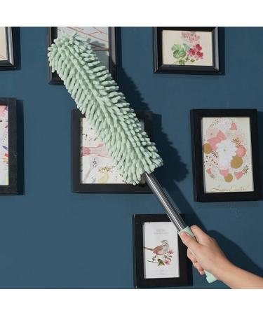 Adjustable Telescopics Dusters Dusting Brush with Washable Pad for Home Cleans Soft Heads - Buy Online on GoSupps.com
