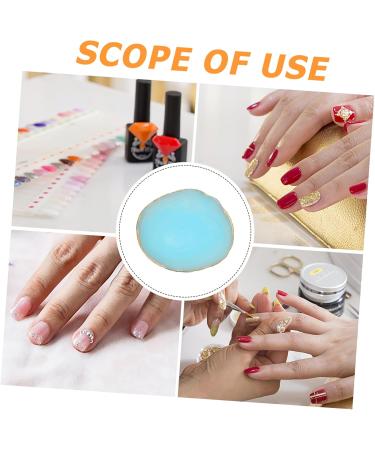  Healvian Healvian 2 Piece Nail Palette Nail Art Palette Nail Polish Mixing Palette Nail Artist Palette Mixing Tray for Nail Polish Nail Art Painting Tray Nail Art Mixing Tray Mixing Palette for Nail Makeup Resin - Buy Online on GoSupps.com