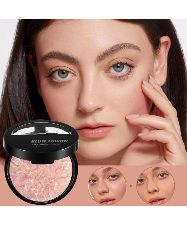 Palette de Poudre de R glage Marbr e Imperm able Contr le d'Huile pour le Visage Fixatrice de Maquillage pour Femmes Poudre fixatrice de maquillage cuite au four 02# 1 unit (Lot de 1) - Buy Online on GoSupps.com