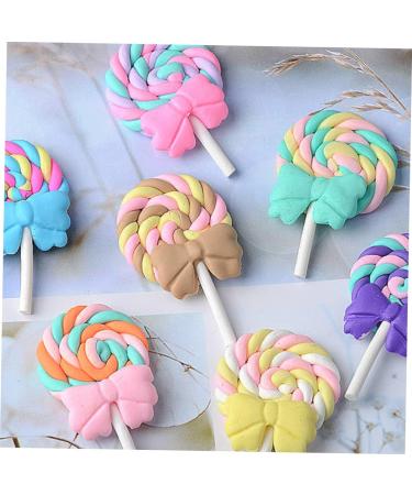 HOMSFOU 35pcs Charms Candy Gummy Charms Art Supplies Phone Case Accessories Resin Flatbacks Phone Case Patch Phone Case Ornament Lollipop Charms Phone Case with Charm Bow Tie Jewelry - Buy Online on GoSupps.com