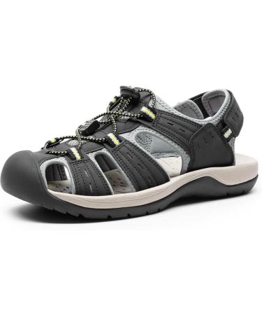 DREAM PAIRS Men's Hiking Sandals - Size 6 - Black
