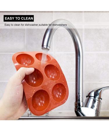 Bestylez 4 Pcs Medium Silicone Molds + Droppers for Hot Chocolate Bombs - 4 Pack, 6 Holes, 2 Inch - Buy Online on GoSupps.com