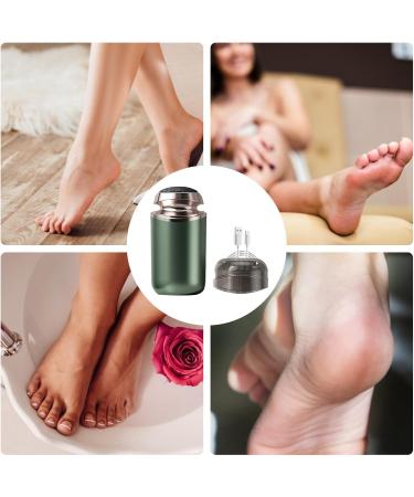 Foot Scrubber Electric Removable Small Foot Scrubber | Washable Foot Callus Remover Tool Rechargeable Feet Pedicure Tools for Men Women Dead Cracked Hard Skin Green - Buy Online on GoSupps.com