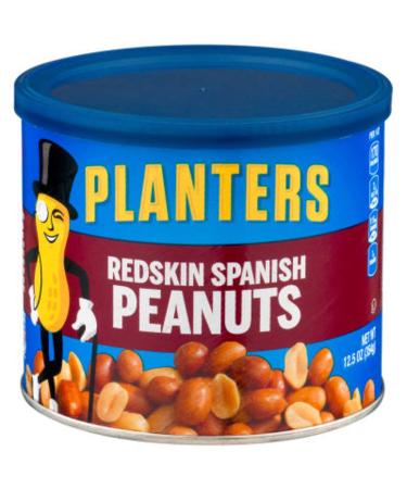 Redskin Spanish Peanuts with Sea Salt 12.5oz Can (Pack of 2) - Premium Planters Peanuts - Buy Online on GoSupps.com