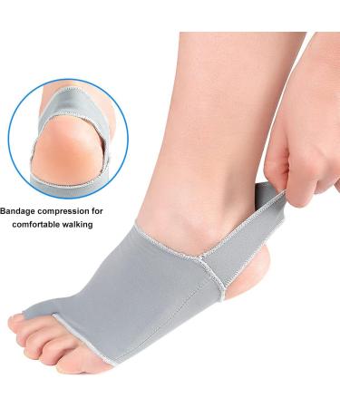 Premium 2 in 1 Bunion Corrector - Gray Toe Straightener for Men & Women - Relieve Foot Calluses & Pain - Adjustable Bunion Splint for Day & Night Use - Buy Online on GoSupps.com