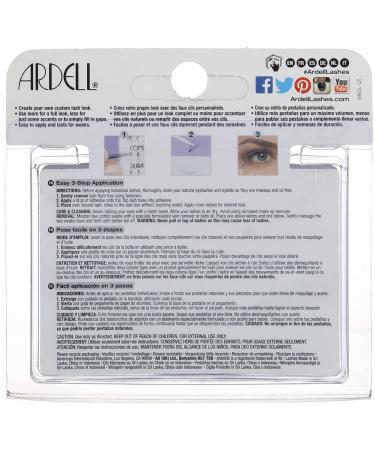 Ardell Duralash Naturals Medium Individual Lashes - 56-Count | Natural Look | Easy to Apply - Buy Online on GoSupps.com
