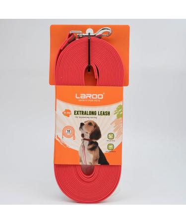 Laroo 10m Reflective Dog Drag Line | Waterproof PVC Leash for Small & Large Dogs - Perfect for Night Walks - Buy Online on GoSupps.com