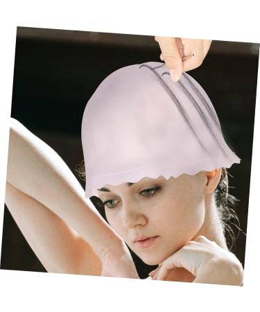 TOVINANNA Silicone Highlighter Cap Dye Cap Dyeing Color Caps Hair Dyeing Cap Salon Silicone Cap Hair Highlighting Caps Reusable Hair Coloring Caps Dyeing Color Tool Hair Coloring Hat - Buy Online on GoSupps.com