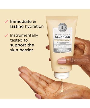 IT Cosmetics Cleanse & Hydrate Duo Gift Set | 2-Piece Vegan Skincare Kit | Facial Cleanser & Anti-Aging Moisturizer Shop Internationally - Buy Online on GoSupps.com