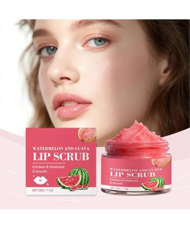  WJnflQN Dry Lip Scrub Exfoliating Balm 30g | Scented Brightening Moisturizing Lip Scrub - for Women's Daily Care Routine Makeup Preparation - Buy Online on GoSupps.com