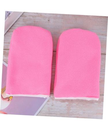 Beaupretty Gloves Pairs hot wax pink gloves heat retention paraffin wax gloves wax bath treatment gloves spa gloves bath gloves Hand Treatment Mitts Hand Spa take a bath Insulation Wax - Buy Online on GoSupps.com