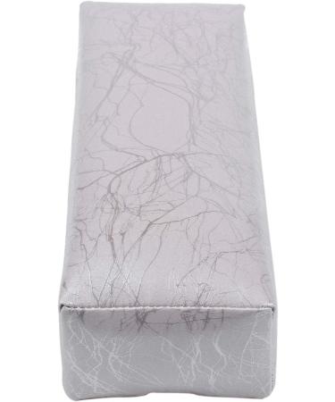 Latwne Manicure Hand Pillow Pu Leather Hand Rest For Cushion Nail Pillow Hand Holder Armrest Rest Manicure Nail Art Accessories Tool Silver - Buy Online on GoSupps.com