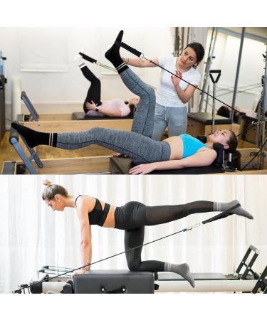 Caldodo Stopper Socks for Women - 4 Pairs Anti-Slip Yoga & Pilates Socks (Sizes 39-42) - Ideal Gifts with Nubs (2 Black/2 Gray) - International Shipping Available - Buy Online on GoSupps.com