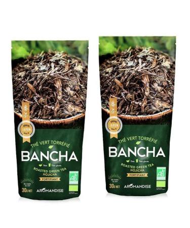Aromandise Organic Japanese Bancha Hojicha Green Tea 60g