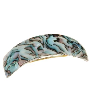 France Luxe Rectangle Volume Barrette - South Sea