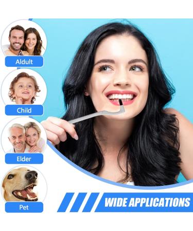 Quelcc 3-Piece Toothbrush Set | Stain & Tartar Remover | Soft Ricket Brush for Professional Tooth Cleaning | Remove Discoloration & Plaque - Buy Online on GoSupps.com