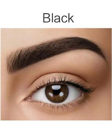 Demure Professional Eyebrow Dye Kit - Argan Oil & Castor Oil Formula for Fast, Safe Results (1.0 Black) - Buy Online on GoSupps.com