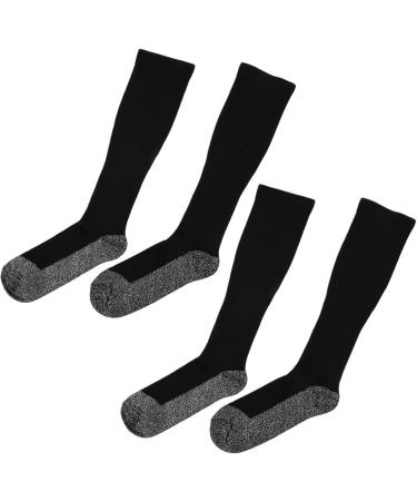ThermoSocks: Heated Foot Warmers for Outdoor Hiking & Skiing | Constant Temperature Aluminized Fiber Nylon - 2 Pair - Buy Online on GoSupps.com