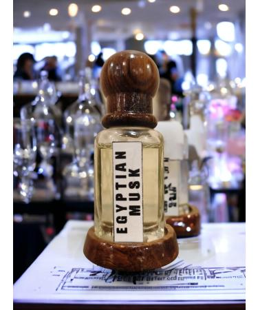 Egyptian Musk Premium Essential Oil Attar-Atar Perfume Oil Fragrance Parfum for Men and Women Unisex Parfume Scent Spray Long Lasting Roll On Essential Oil Itar Size Volume: 12ML (0.4 Fl Oz)