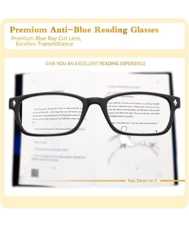 K KENZHOU Reading Glasses 4 Pack - Stylish +4.0 Readers for Men & Women with Spring Hinge | International Shipping Available - Buy Online on GoSupps.com