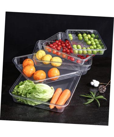MAGICLULU Jewelry Holder Stand 1pc Transparent Tray Baking Pan Lap Trays for Eating Tea Kitchen Supplies Tableware Delicatessen Transparent Color 32x25cm - Buy Online on GoSupps.com