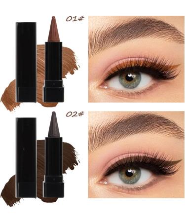Eyeliner Pencil | 6-Color Smudge-Proof Balm - Natural Eyeliner Pencils For Young and Older Women Halloween Dates Stage Performances Holiday Parties - Buy Online on GoSupps.com