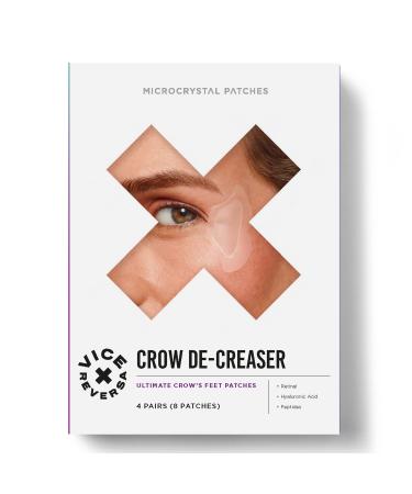 Vice Reversa Crow De-Creaser - Anti-Aging Eye Skincare 4 Pairs of MicroCrystal Patches
